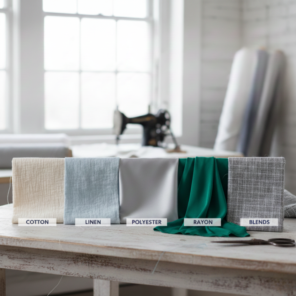 Garfabtex_The Ultimate Fabric Guide: Cotton, Linen, Polyester, Rayon & Blends in image