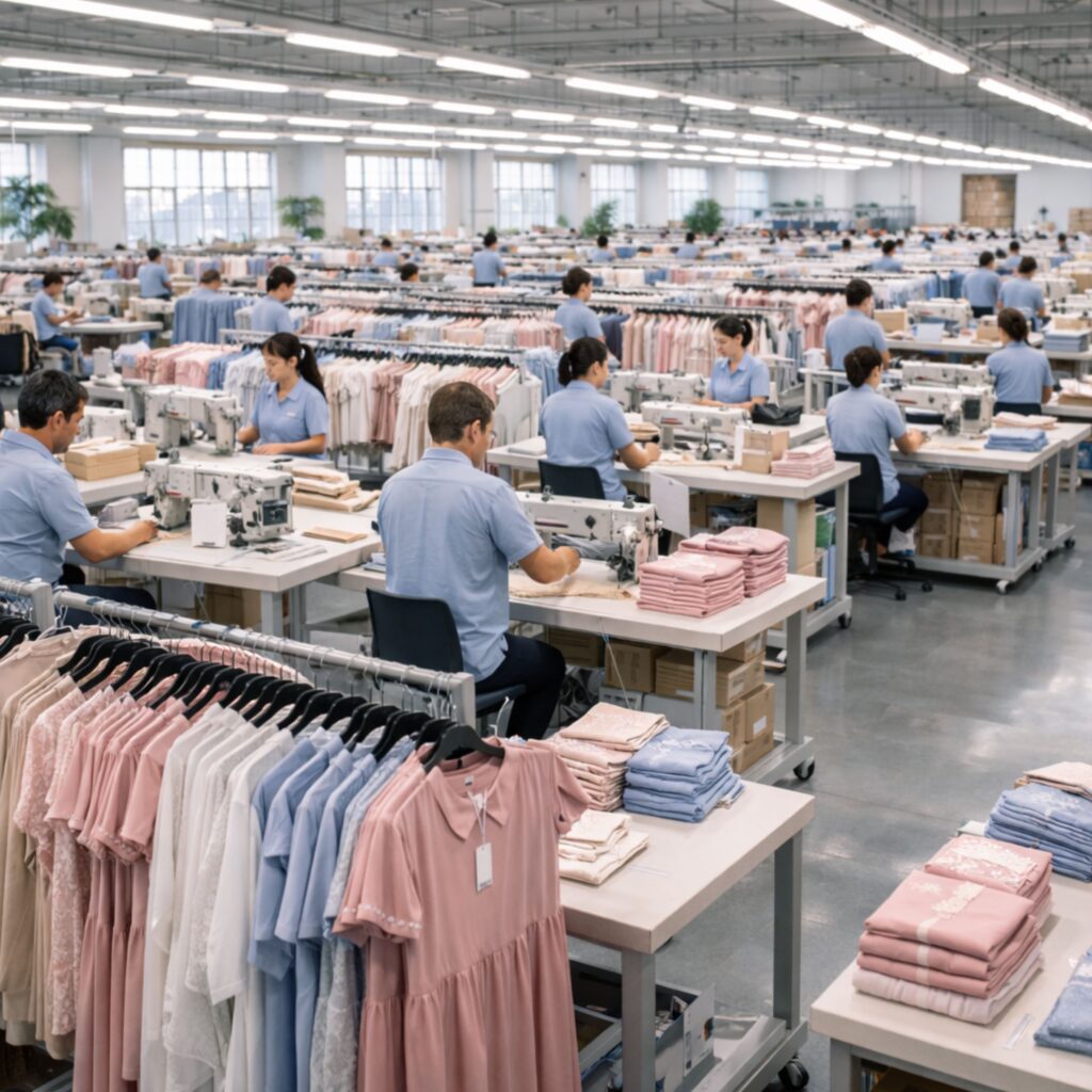 Women’s Wear Garment Manufacturing Process_Garfab tex